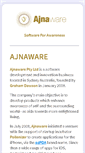Mobile Screenshot of ajnaware.com