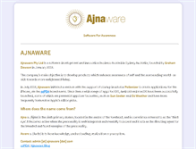 Tablet Screenshot of ajnaware.com
